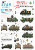 Star Decals 35-C1113 Lebanese Tanks & AFVs 6 1/35